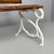 Italian Art Deco Wooden and White Cast Iron Bench, 1930s For Sale - Image 14 of 18
