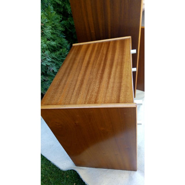 Bedside Tables, Stool and Dressing Table by Jindřich Halabala, 1970s, Set of 4 For Sale - Image 10 of 17