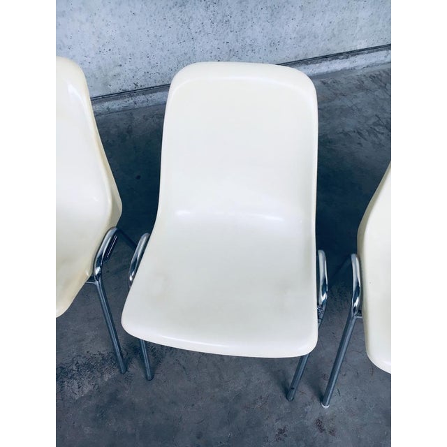 Orly Stacking Chairs by Bruno Pollak for Solo, Germany, 1979, Set of 8 For Sale - Image 13 of 18