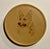 Traditional Set of 4 Vintage Honiton Pottery England Round Ceramic Dogs Coasters For Sale - Image 3 of 8