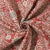 Not Yet Made - Made To Order Coleton Floral Paprika Fabric - Sample For Sale - Image 5 of 6