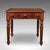 This is a small antique candlemaker's table. An English, mahogany scholar's desk or lamp table, dating to the Victorian...