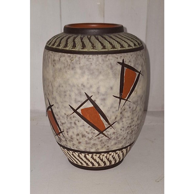 Vintage Ceramic Vase by Klinker-Keramik, 1960s For Sale - Image 4 of 4