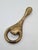 Mid-Century Modern Vintage Brass Bottle Opener, 1960s For Sale - Image 3 of 7