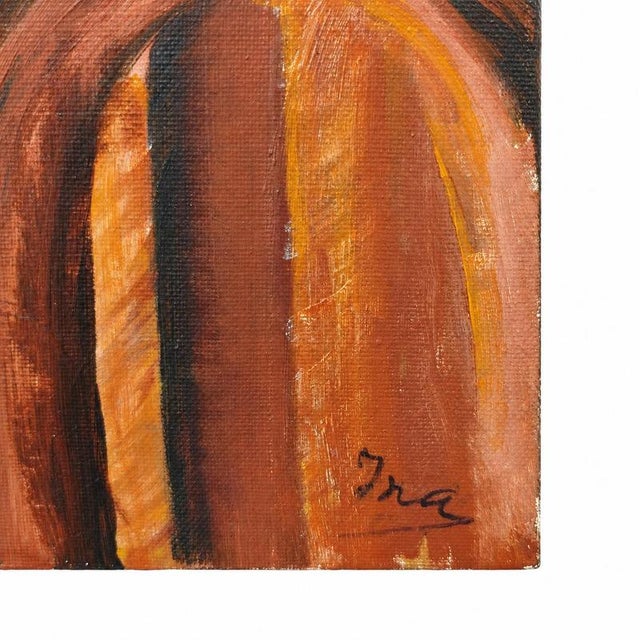 Textile Ina, Chaos, Abstract Composition, 1990s, Canvas For Sale - Image 7 of 9