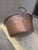 Metal Extra Large Old Copper Cauldron With Handles For Sale - Image 7 of 14
