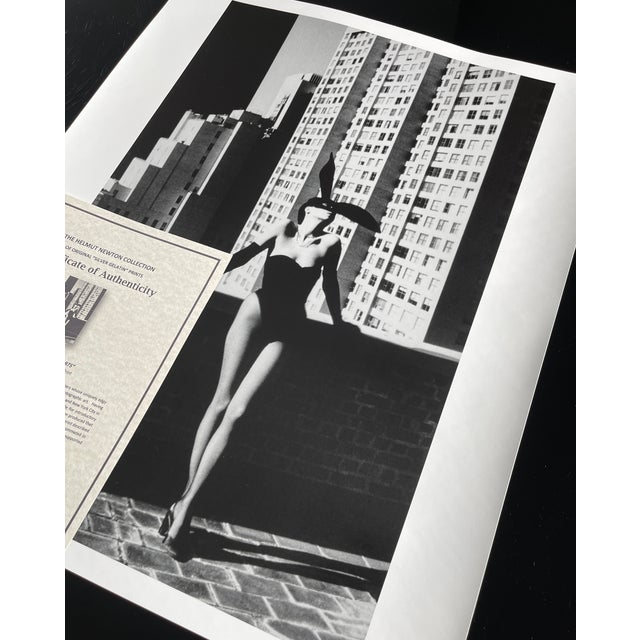 Elsa Peretti, New York 1975 by Helmut Newton Vintage Silver Gelatin Print For Sale - Image 10 of 11