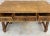 19th-Century French Hand Carved Oak Desk with Iron Stretcher & Solomonic Legs For Sale - Image 10 of 18