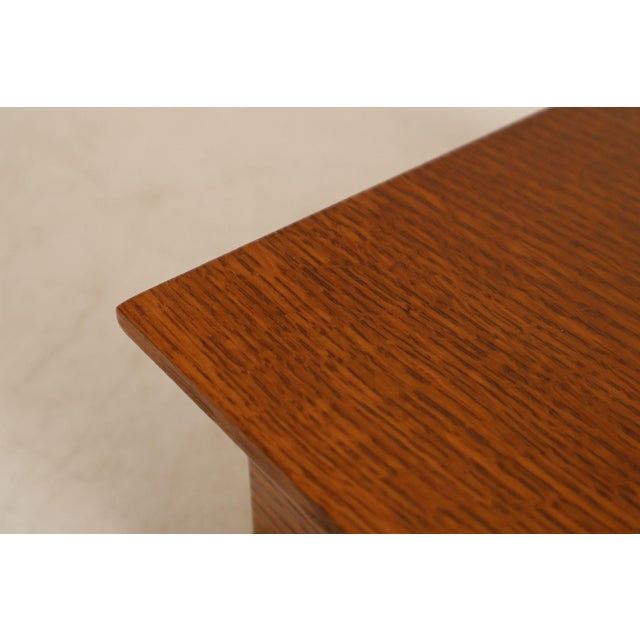 Stickley Mission Collection Oak Desk Box For Sale In Philadelphia - Image 6 of 18