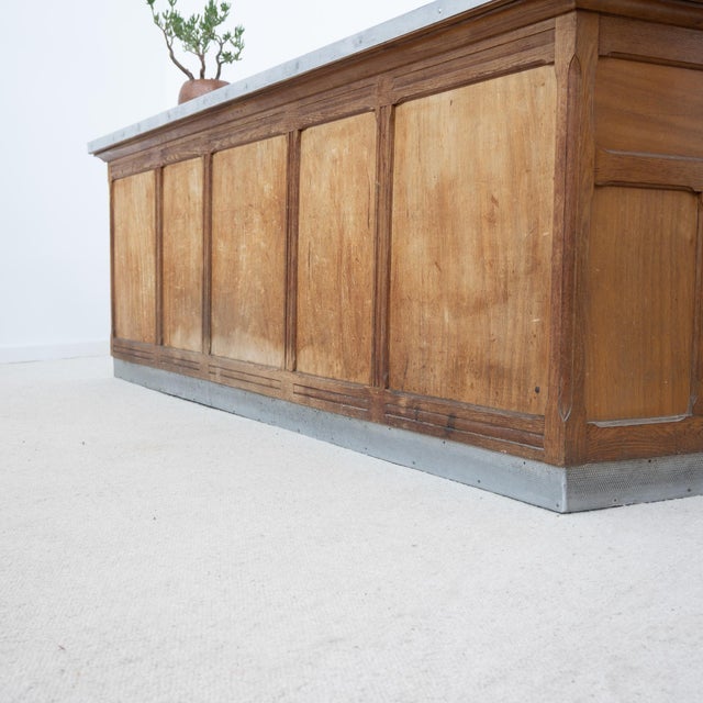 Large 12-Drawer Sliding-Door Workshop Cabinet, 1950 For Sale - Image 9 of 12