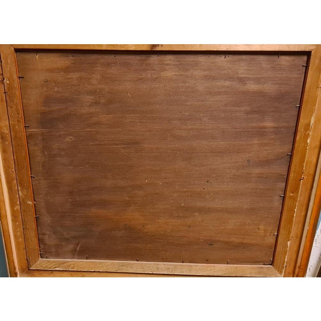 Giuseppe Gheduzzi, Landscape, Early 1900s, Oil on Wood, Framed For Sale - Image 18 of 18