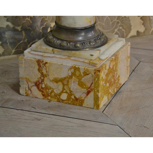 Onyx Column, Late 19th Century For Sale - Image 11 of 14