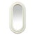 Mid-Century Modern 1970s Oval Wall Mirror by Sryoco For Sale - Image 3 of 5