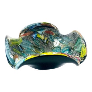 Tutti Frutti Murano Glass Bowl by Dino Martens, Italy, 1950s For Sale