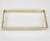 Mid-Century Modern Philippe Cheverny Style Geometric Lucite and Gilded Metal Box, circa 1970 For Sale - Image 3 of 12