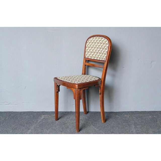 Art Nouveau No. 715 Chair by Gustav Siegel for J.&J. Kohn, Vienna, Austria, Early 20th Century For Sale - Image 3 of 18