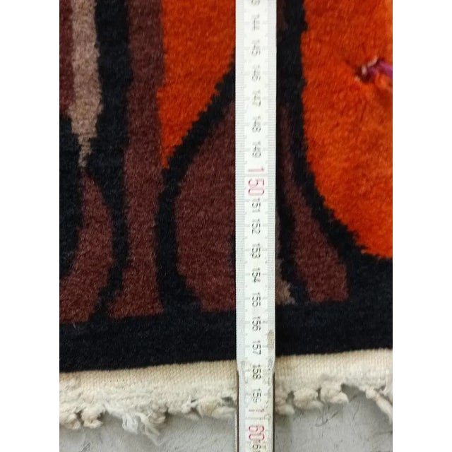 Textile Vintage Wall Rug, 1970s For Sale - Image 7 of 11