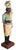 Monumental antique life size chef or baker statue. Carved of wood, featuring a tall chef with traditional French kitchen...
