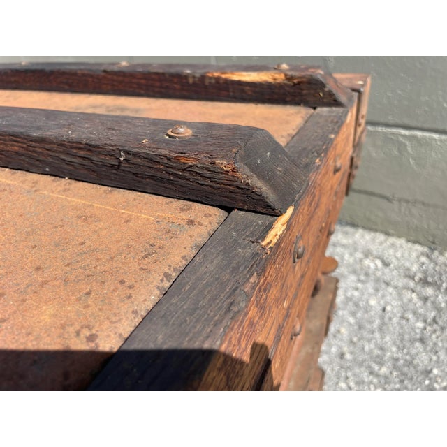 Late 19th Century Late 1800’s Vanderman Stagecoach Strong Box For Sale - Image 5 of 13