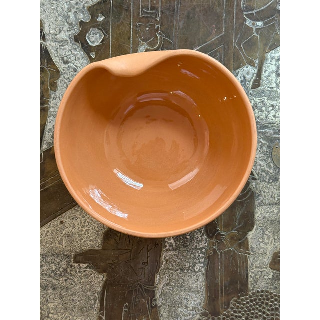 American Elsa Peretti for Tiffany & Co Terracotta Bowl For Sale - Image 3 of 7