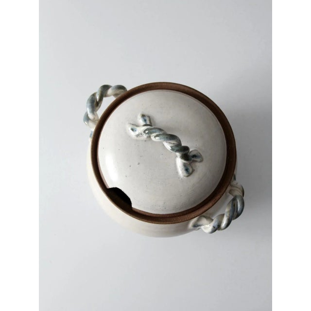 Late 20th Century Vintage Studio Pottery Tureen For Sale - Image 5 of 13