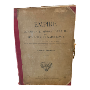 Antique Napoleonic Era French Furniture and Interior Design Portfolio 1803