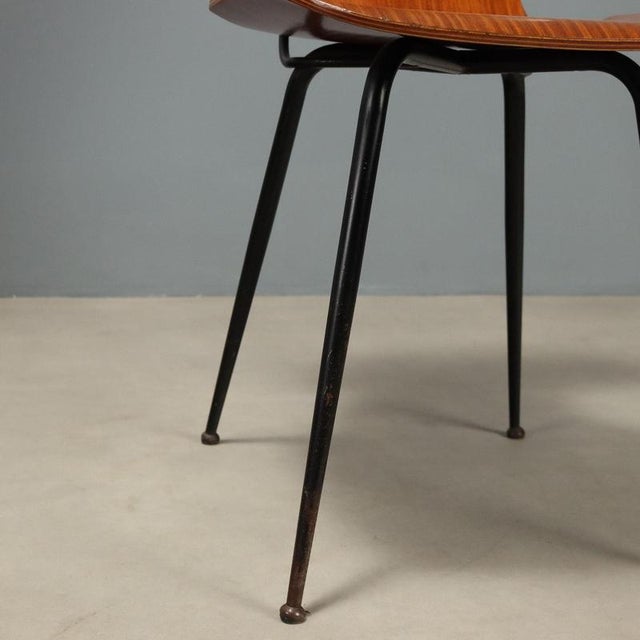 Vintage Bent Plywood Chairs, 1960s, Set of 6 For Sale - Image 6 of 9