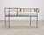 20th C. French Neoclassical Iron Tête-À-Tête Garden Bench For Sale - Image 17 of 18