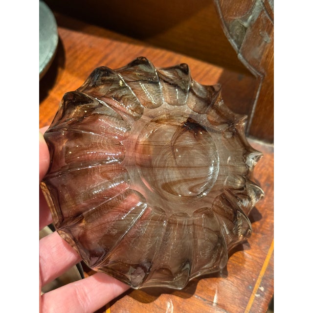 Thomas Antique Thomas Davidson Glass Jewelry Box England 1922 With Woman Sculpture For Sale - Image 4 of 8