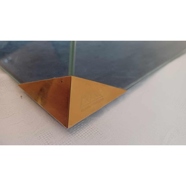 Vintage Pyramid Table Lamp, 1970s For Sale - Image 9 of 18