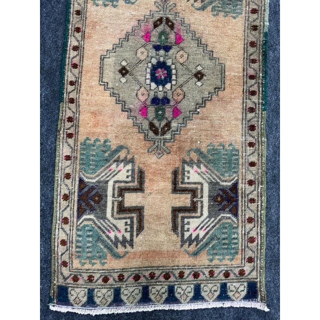 Contemporary Turkish Yastik Rug 1'8" x 3'6" For Sale - Image 3 of 5