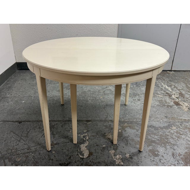 Gustavian (Swedish) Carl Malmsten for Bodafors Herrgården Extension Dining Table, Mid 20 Century For Sale - Image 3 of 12