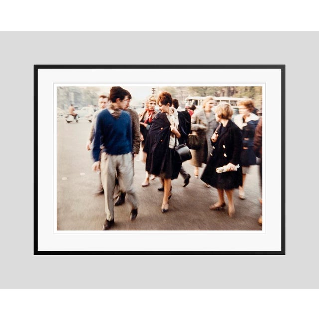 Modern Parisienne Coquette 1950s by Peter Cornelius Framed C-Print For Sale - Image 3 of 3