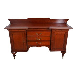 Country French Style Cherry Sideboard For Sale