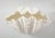 Pair of coquillage plaster sconces Please note that these are made to order - all our plaster lighting is UL wired. NOTE:...