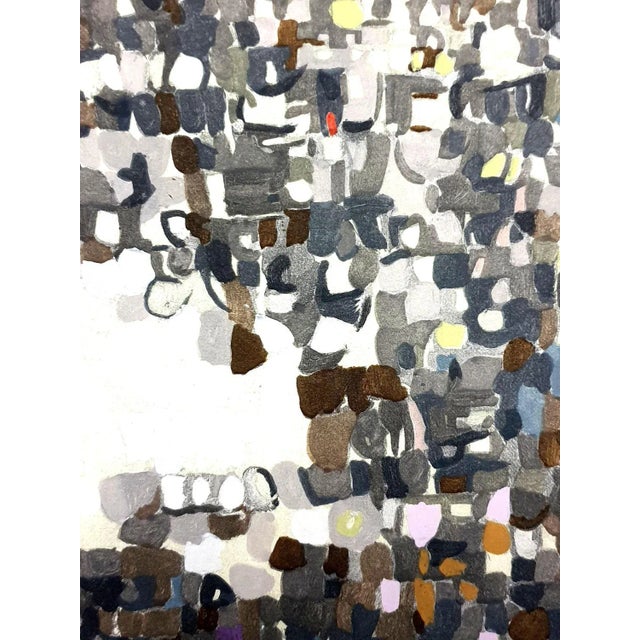 Maria Elena Vieira da Silva (after) - Composition - Pochoir 1956 For Sale - Image 6 of 7