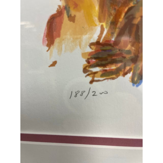 1980s Lester Johnson Lithograph Signed Numbered For Sale - Image 5 of 5