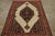 Traditional Antique Mazlaghan Persian Rug, Beige & Red With Geometric Medallion - Rug & Kilim For Sale - Image 3 of 7