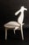 Valet Chair in White Lacquered Wood by Hans J. Wegner, 1950s For Sale - Image 9 of 14