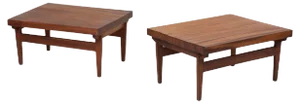 Studio Craft End Tables, Guatemala, 1960s, Set of 2