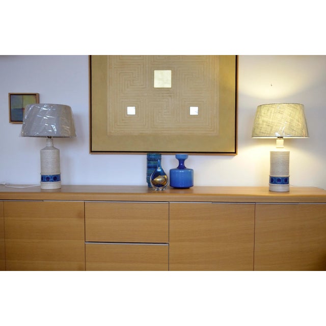 Mid-Century Modern Mid-Century Table Lamps by Aldo Londi for Bitossi, 1970s, Set of 2 For Sale - Image 3 of 11