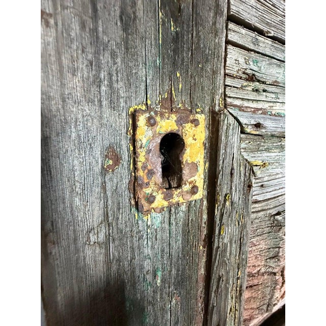 Pair of 19th Century Rustic Wooden Doors, Distressed Finish, France For Sale - Image 15 of 18