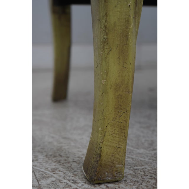 Wood Theodore Alexander Green Painted Venetian Commode Chest For Sale - Image 7 of 12