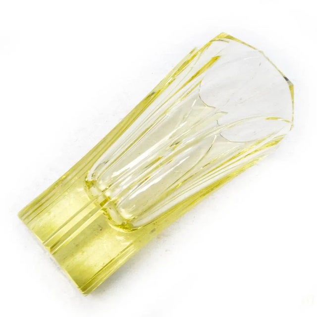 Art Deco Vase from Moser, Czechoslovakia, 1930s For Sale - Image 3 of 8