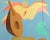 Leo Guida, Mandolin, 1970s, Oil Painting on Canvas For Sale - Image 4 of 4