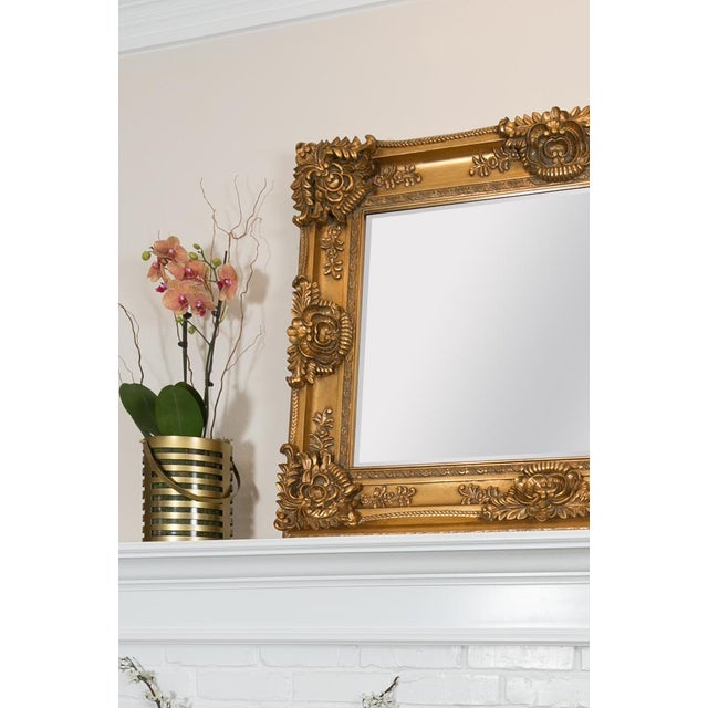 Mayfair Vintage Gold Large Wall Mirror Chairish