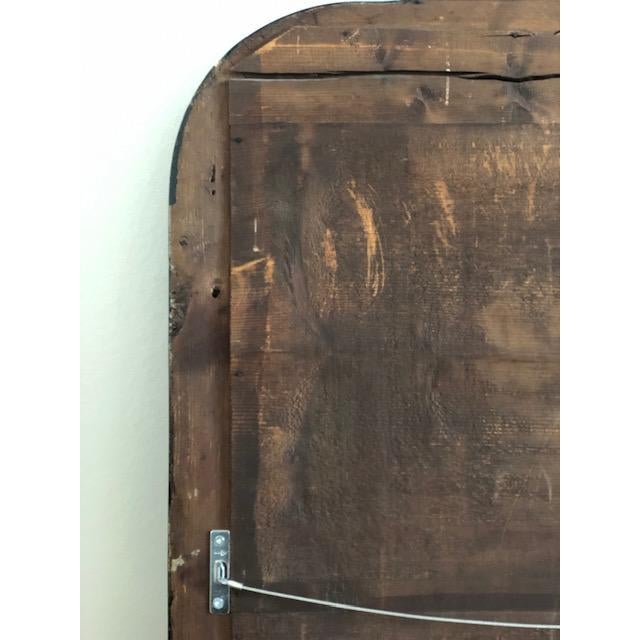Large Antique French Louis Philippe Full-Length Giltwood Mirror, Late 19th Century For Sale - Image 9 of 10