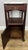 Antique French Style Walnut Bedside Table with Marble Top For Sale - Image 9 of 12