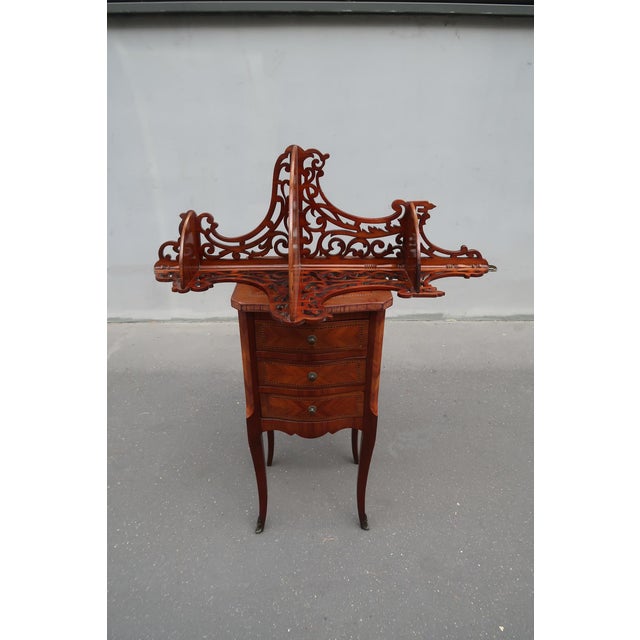 French French Large XIXth Century Wall Angle Shelf. For Sale - Image 3 of 12