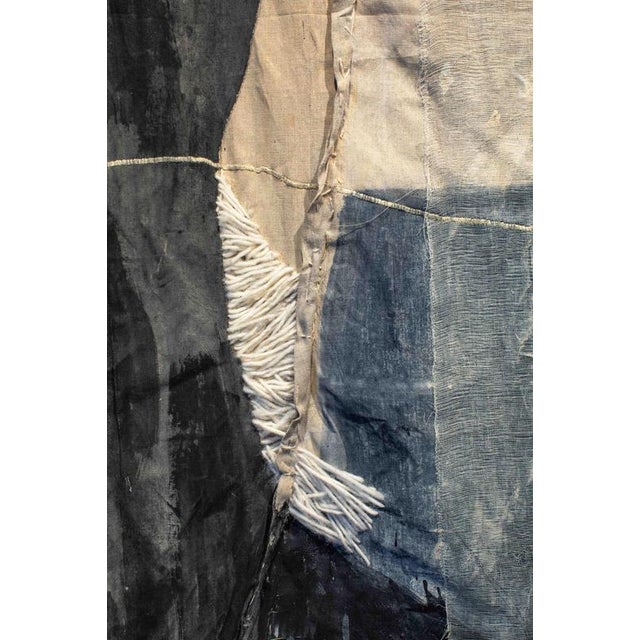 Contemporary Dos À Dos Wall Tapestries in Acrylic and Wool by Tina Tictone, Set of 2 For Sale - Image 3 of 8